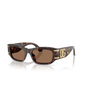Dolce & Gabbana Girls' Rectangle Sunglasses for Round Faces DG4564