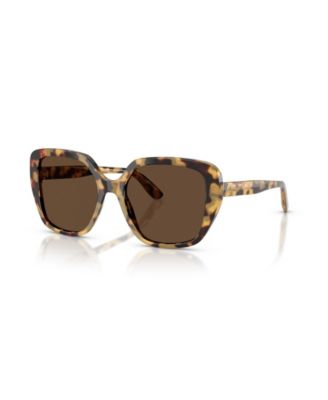 Dolce & Gabbana Женские солнцезащитные очки в форме бабочки из ацетата DG4569
