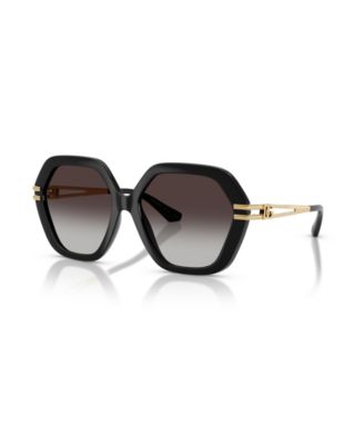 Женские солнцезащитные очки Dolce&Gabbana DG6210 с геометрическим градиентом