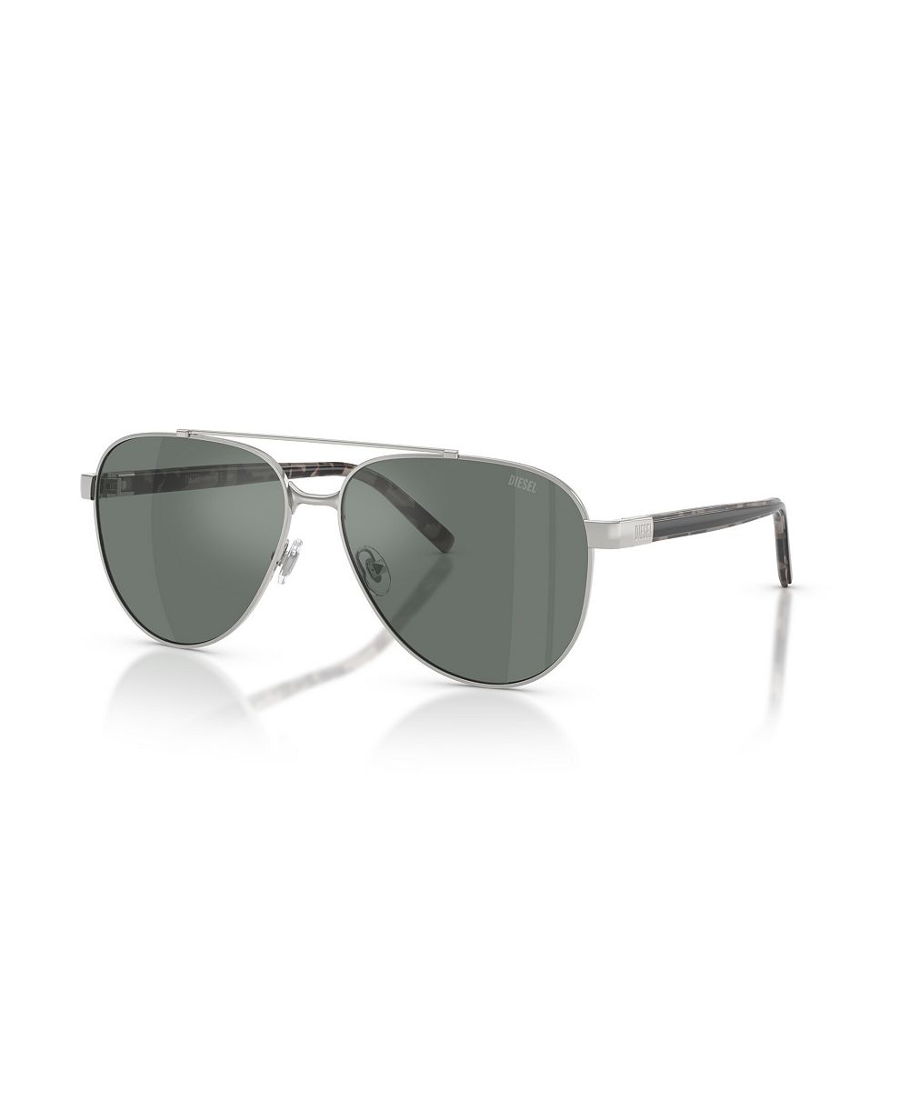Diesel Unisex Mirrored Aviator Sunglasses DL1021