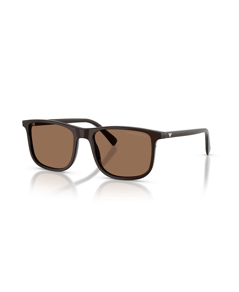 Emporio Armani мужские квадратные солнцезащитные очки Essential Leisure EA4280