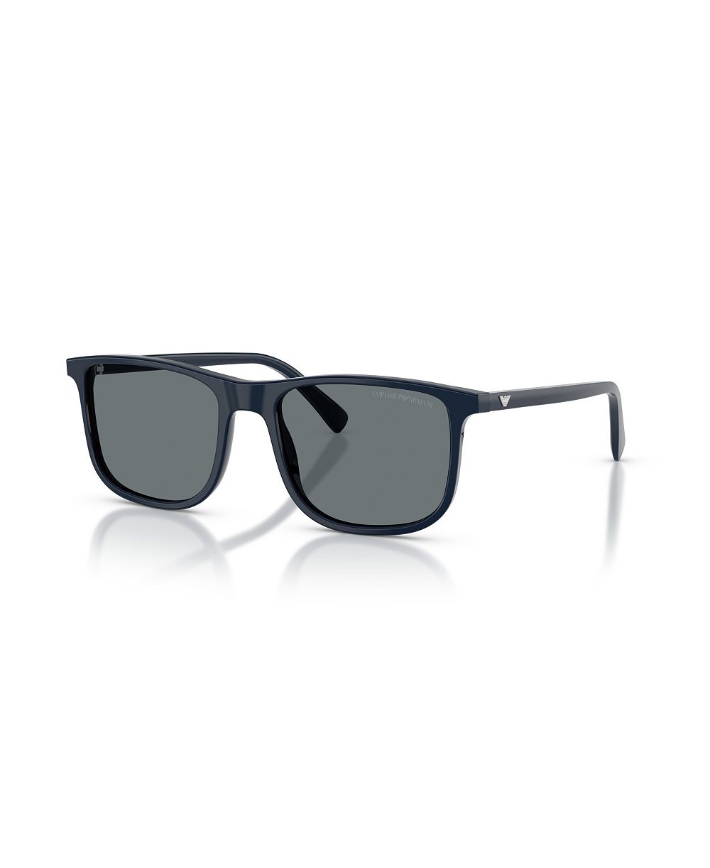 Emporio Armani Мужские квадратные солнцезащитные очки для круглого лица EA4280