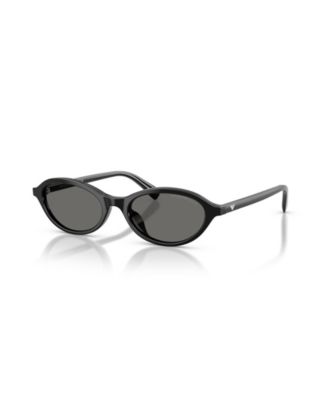 Emporio Armani овальные солнцезащитные очки EA4281U