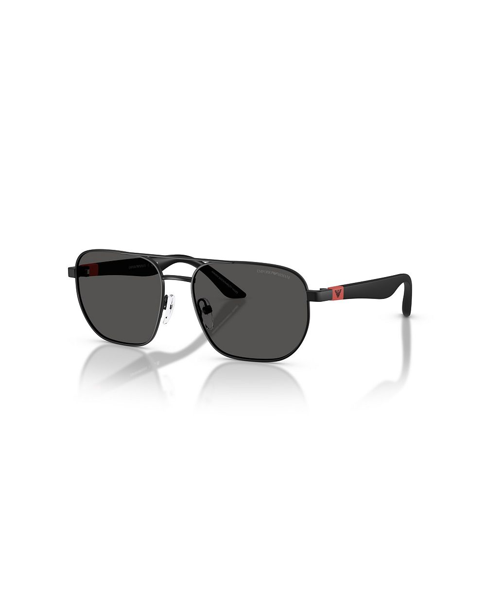 Детские солнцезащитные очки Emporio Armani EK2003 с серыми линзами квадратной формы