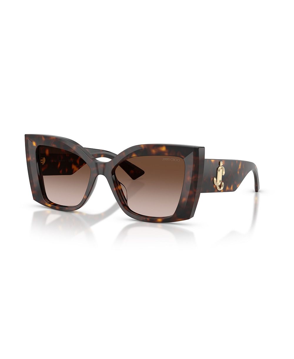 Jimmy Choo женские солнцезащитные очки кошачий глаз JC5074U