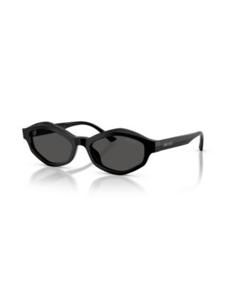 Jimmy Choo Женские геометрические солнцезащитные очки из ацетата JC5077U