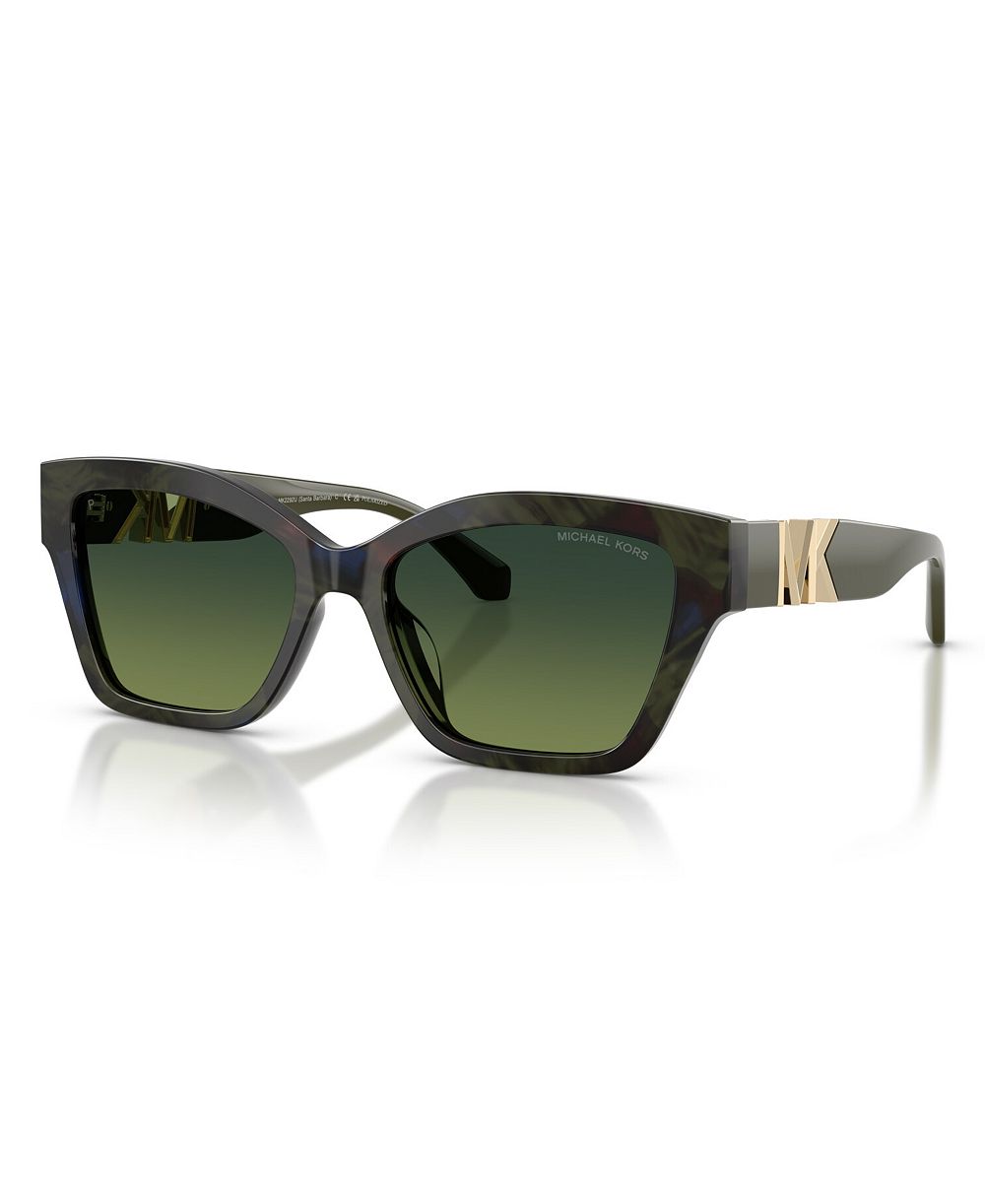 MICHAEL Michael Kors Polarized Square Sunglasses Santa Barbara MK2292U