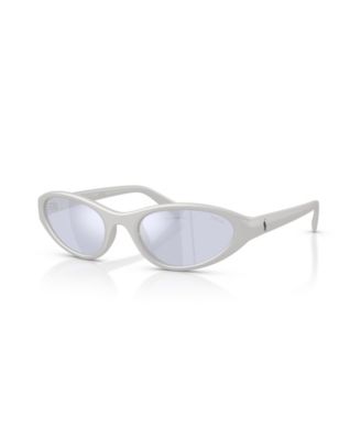 Polo Ralph Lauren Mirrored Oval Sunglasses PH4248U