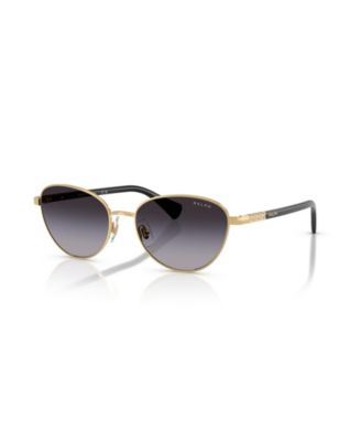 Ralph by Ralph Lauren женские металлические солнцезащитные очки кошачий глаз RA4150