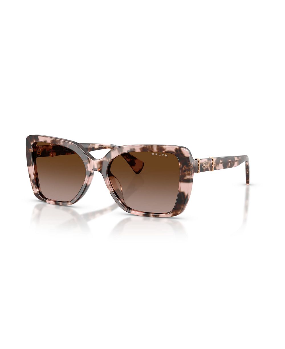 Ralph by Ralph Lauren Women's Square Gradient Round Face Sunglasses RA5356U