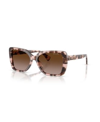Ralph by Ralph Lauren Women's Square Gradient Round Face Sunglasses RA5356U