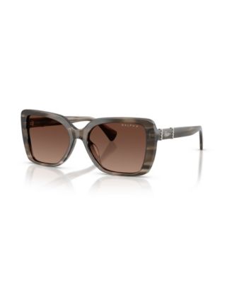 Женские поляризованные квадратные солнцезащитные очки Ralph by Ralph Lauren RA5356U