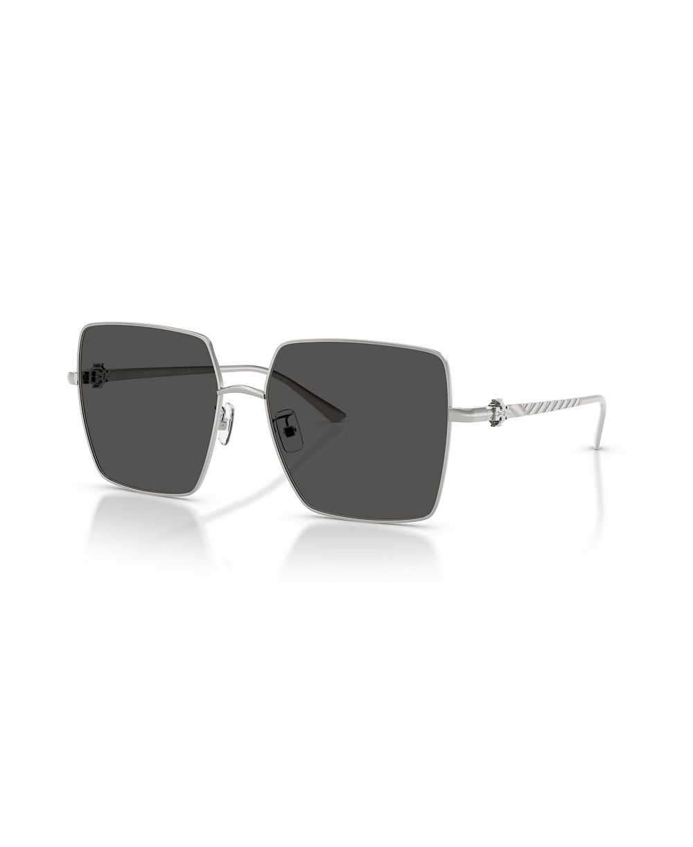 Tory Burch Women's Square Metal Sunglasses TY6120