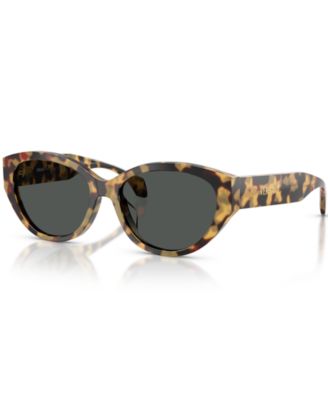 Versace женские солнцезащитные очки VE4495D кошачий глаз с низкой переносицей