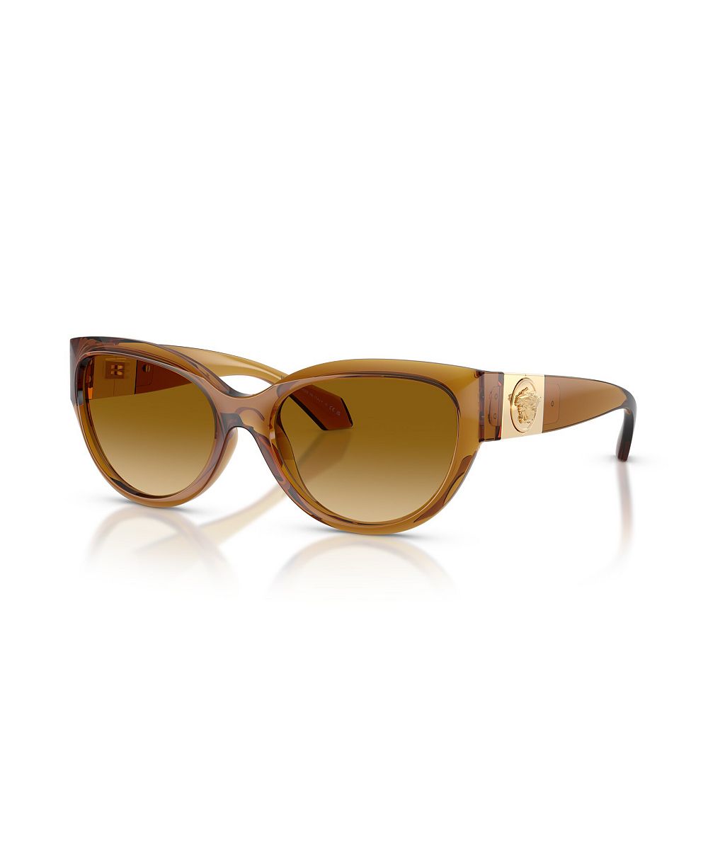 Женские солнцезащитные очки Versace Cat Eye Gradient VE4524U