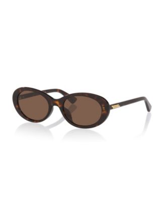Bottega Veneta Women's Round Low-Bridge Sunglasses BV1415SK