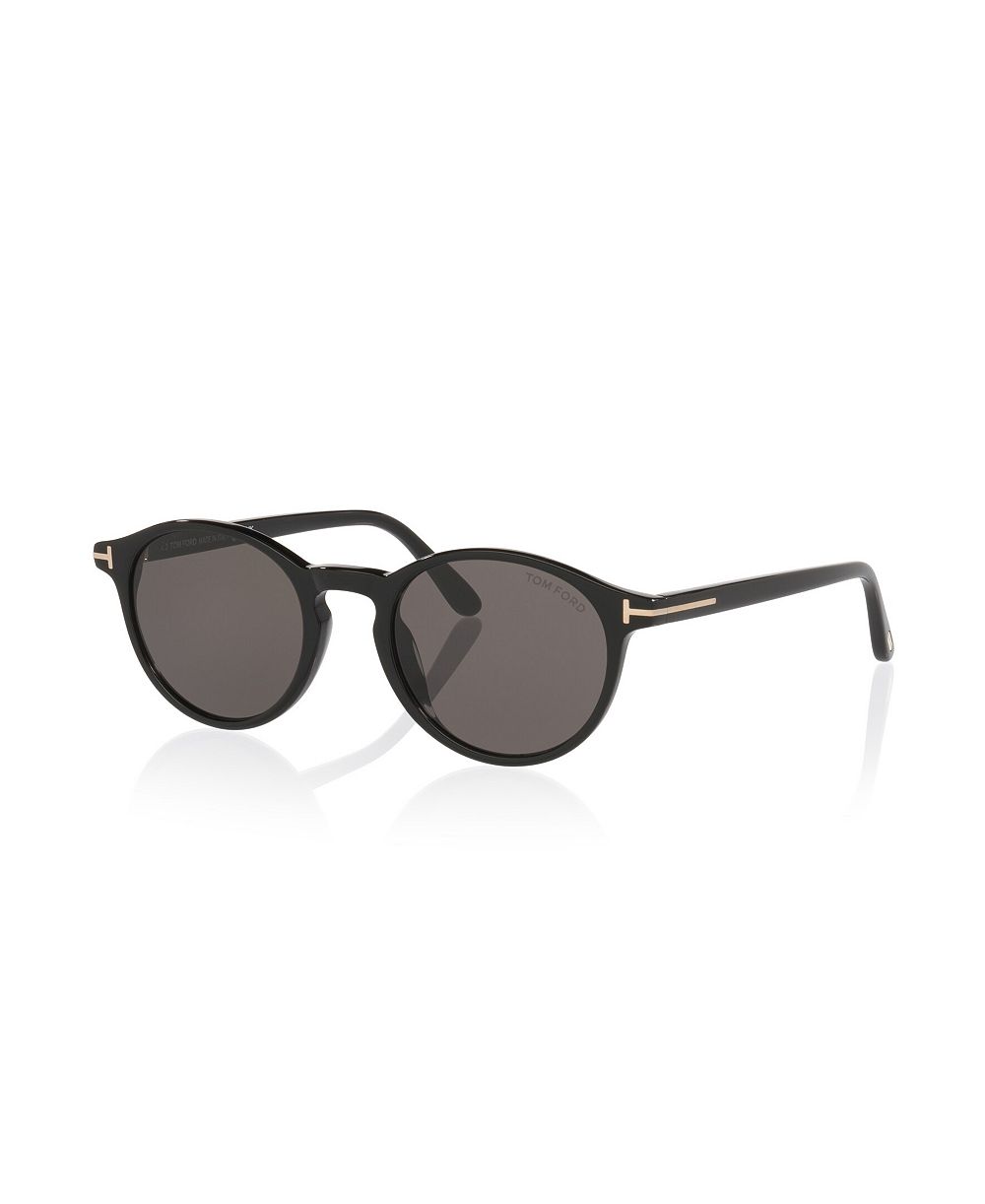 Tom Ford Круглые солнцезащитные очки из ацетата Prescott-02