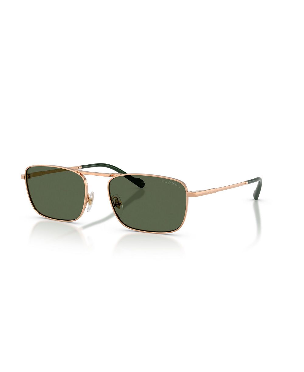 Мужские поляризованные солнцезащитные очки Vogue Eyewear прямоугольной формы VO4346S