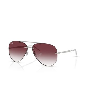 Ray-Ban унисекс солнцезащитные очки авиаторы с металлической оправой и градиентом RB3791