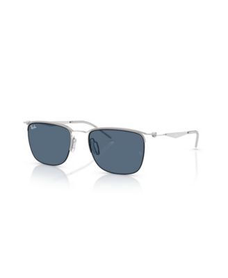 Ray-Ban квадратные солнцезащитные очки для круглого лица RB8550