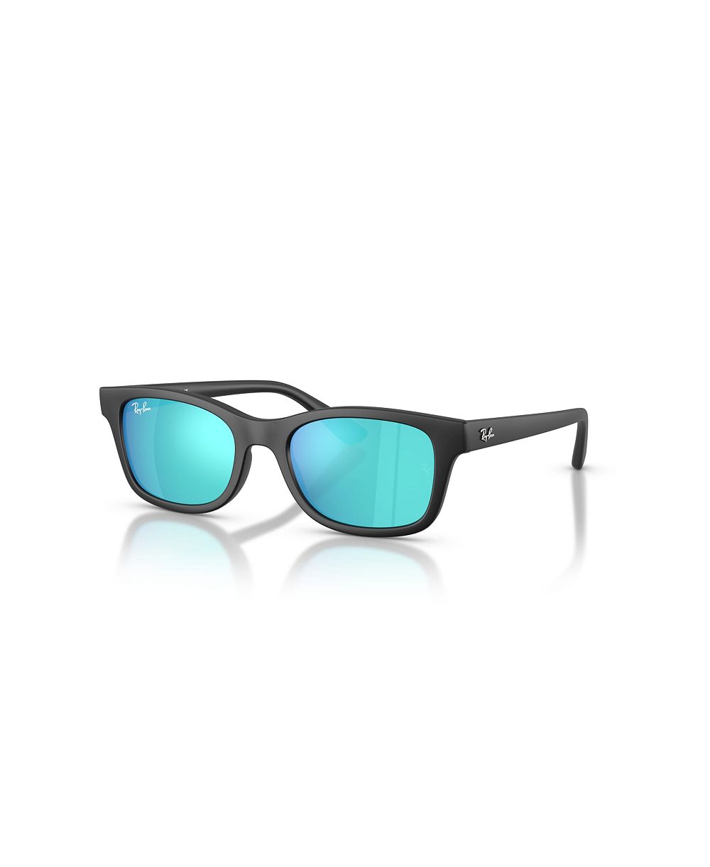 Детские солнцезащитные очки Ray-Ban Jr RB9086S с зеркальными линзами и маленькой оправой