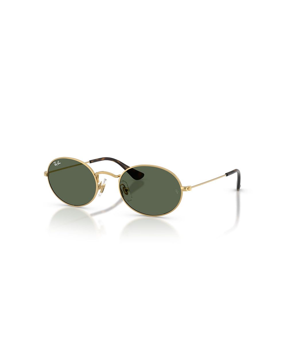 Ray-Ban Jr детские солнцезащитные очки RB9645S овальные металлические с регулируемыми носовыми упорами
