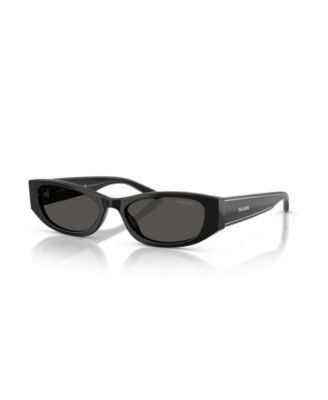 Женские солнцезащитные очки PRADA прямоугольной формы из ацетата, модель PR D22S