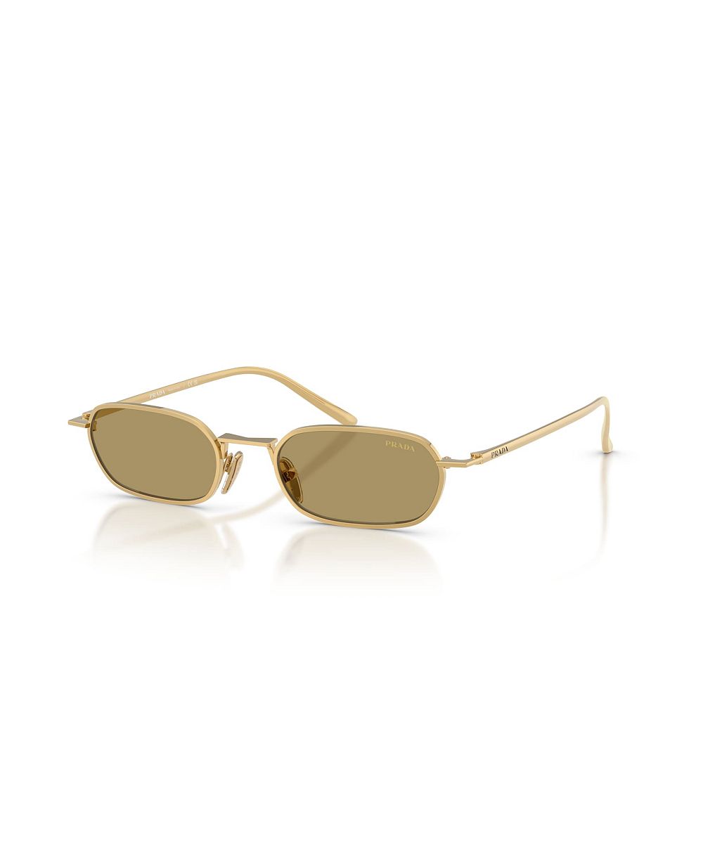 PRADA Oval Metal Sunglasses PR D58S
