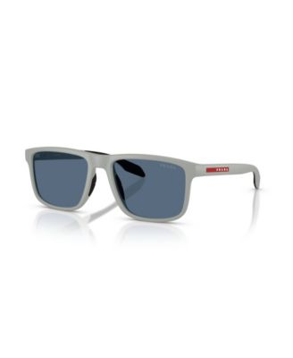 PRADA LINEA ROSSA Men's Rectangle Sunglasses PS C01S