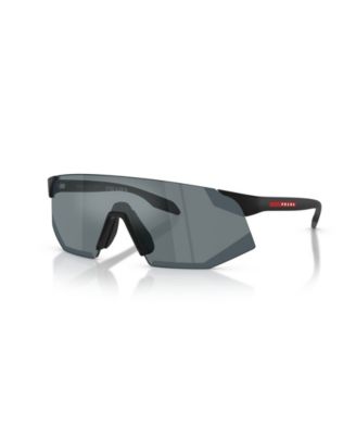 PRADA LINEA ROSSA Men's Shield Sunglasses PS C03SU