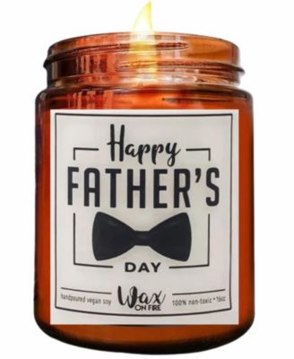 Lovery Happy Father's Day Candle Lavender Scented Soy Wax, 10oz