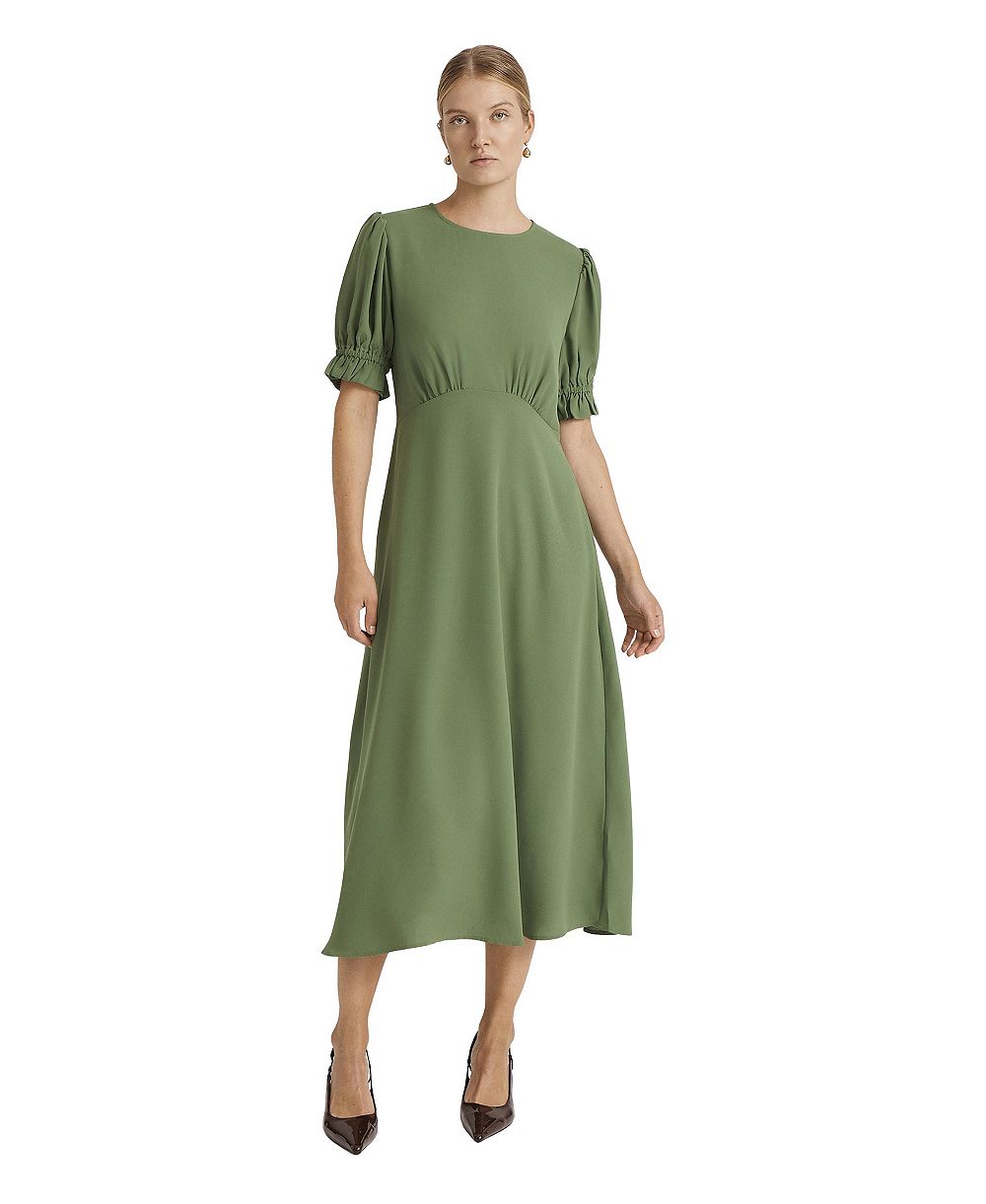 Finery London Женское шифоновое платье миди Mela