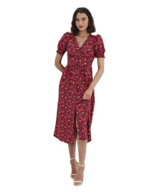 Red floral
