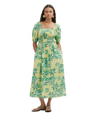 Lime tropical bloom