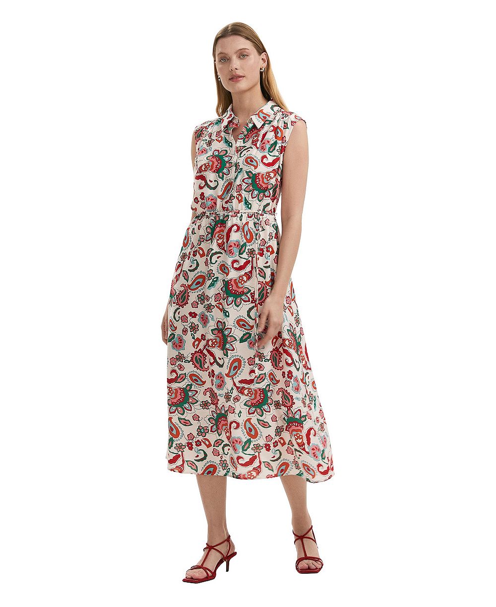 Finery London Женское платье-рубашка Alida Floral Midi