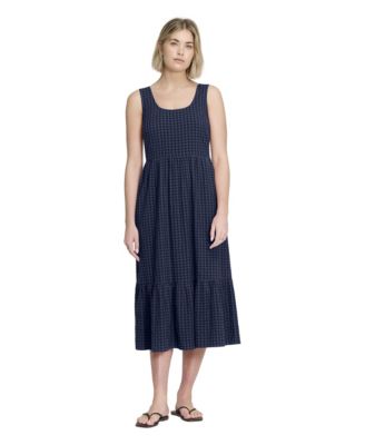 Finery London Women's Cara Gingham Tiered Midi Dress
