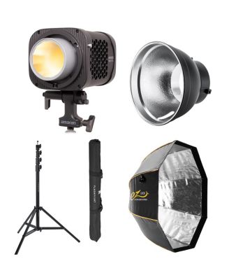 Комплект светодиодного освещения amaran Halo 600x Bi-Color COB LED с 7" рефлектором, софтбоксом Octa Quick XL и стойкой