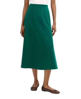 Finery London Women's Mae High-Waisted A-Line Midi Skirt