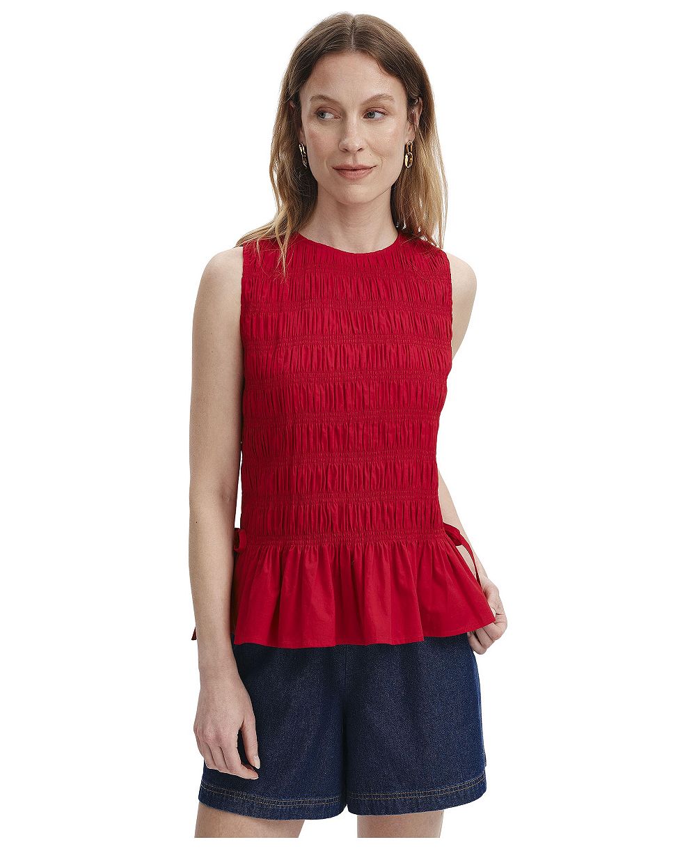 Finery London женская топа Malani с сборками и пеплумом