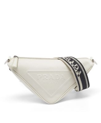Pre-Owned Prada женская кожаная сумка на плечо