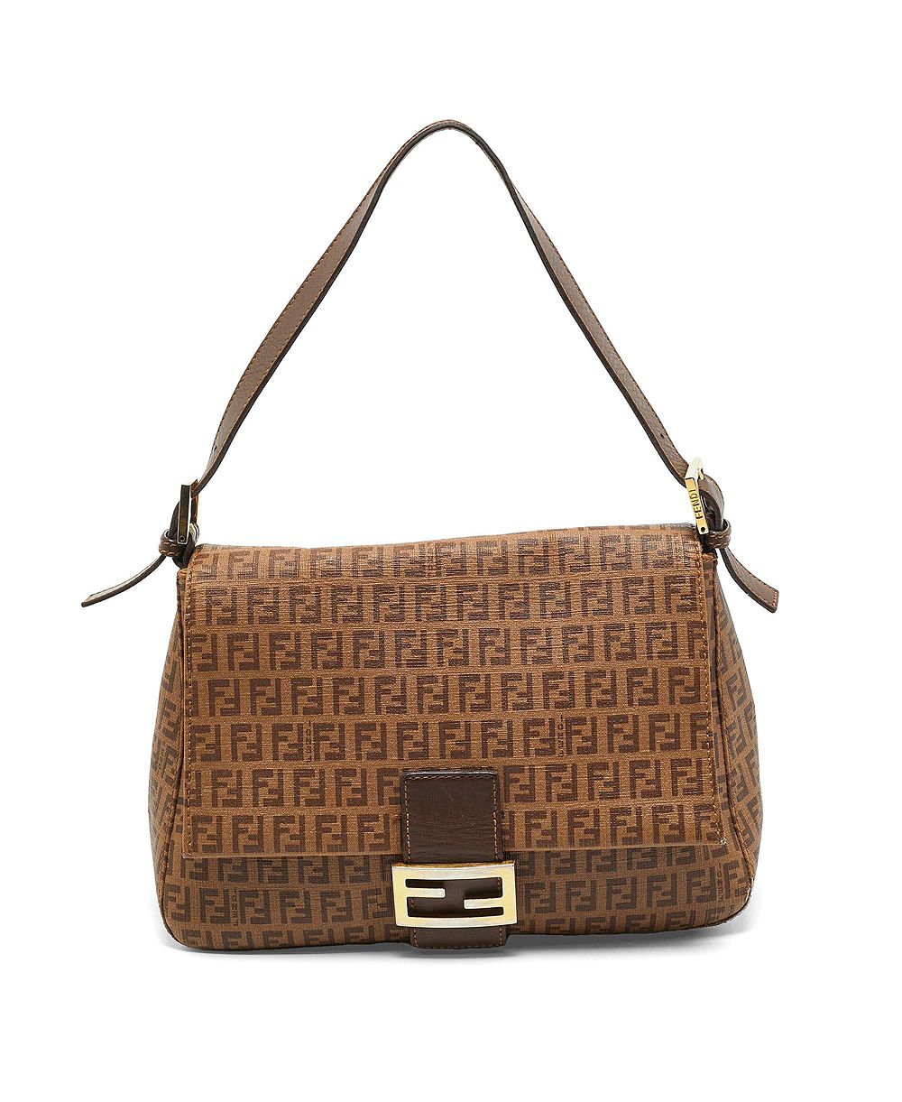 Pre-Owned Fendi женская сумка через плечо из лакированной ткани