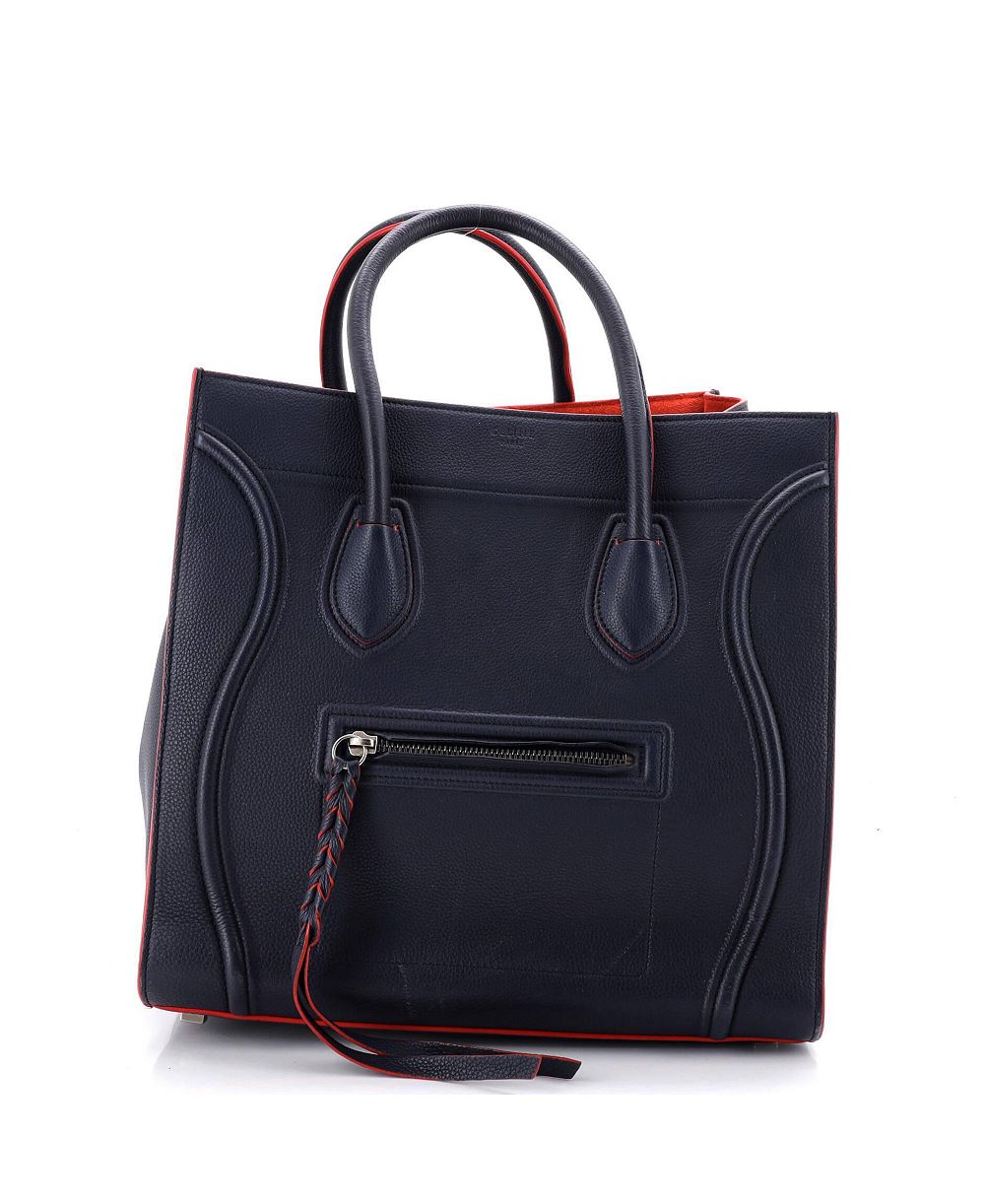 Pre-Owned Celine Mini Luggage Bag Grainy Leather