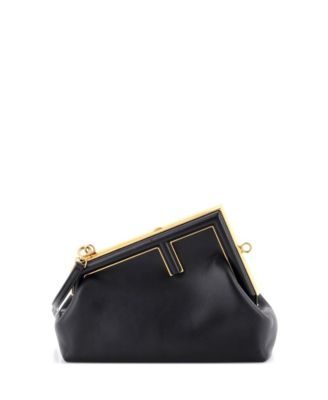 Pre-Owned Fendi маленькая кожаная сумка First