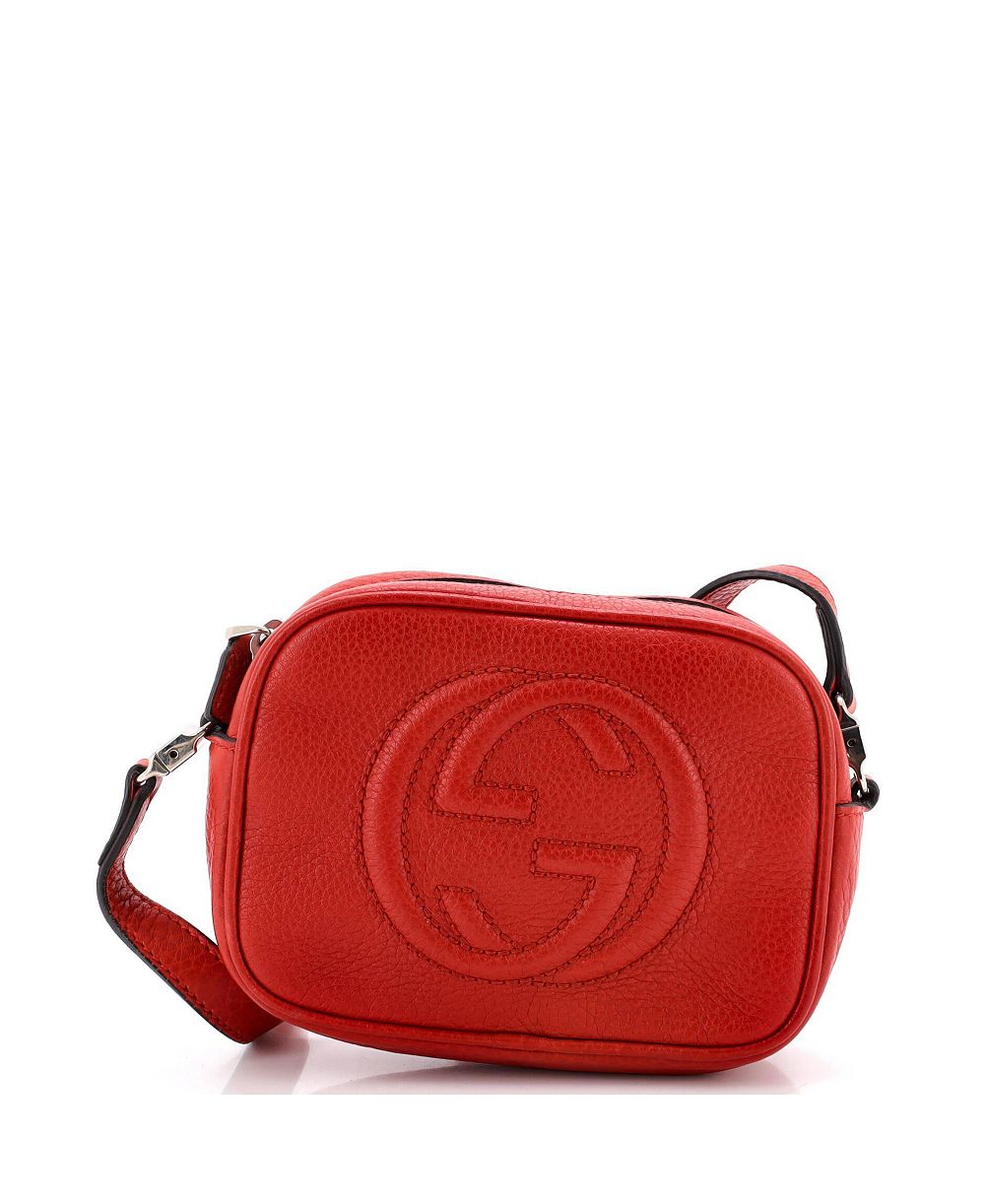Pre-Owned Gucci мини-сумка через плечо Mini Soho Disco из кожи