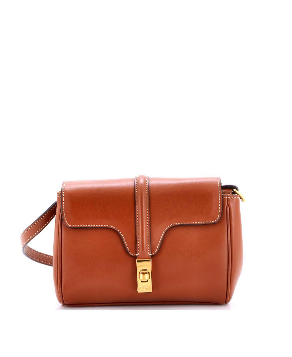 Pre-Owned Celine мини-сумка Soft 16 из гладкой телячьей кожи