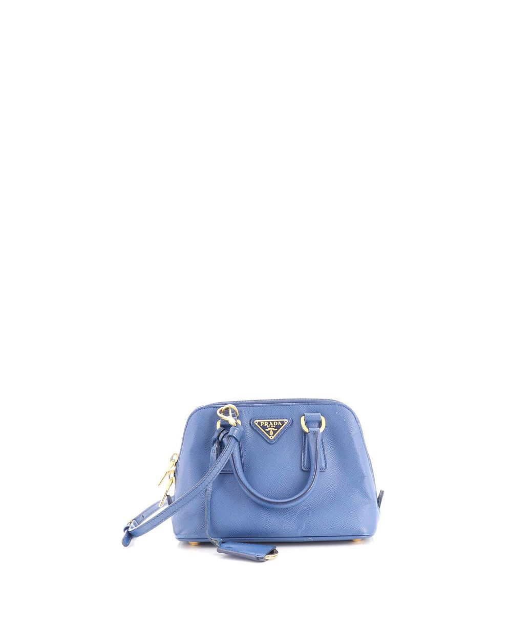 Pre-Owned Prada мини-сумка Promenade из кожи Saffiano