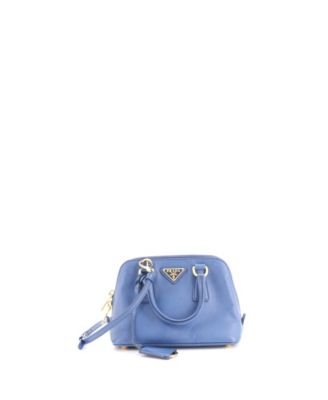 Pre-Owned Prada мини-сумка Promenade из кожи Saffiano
