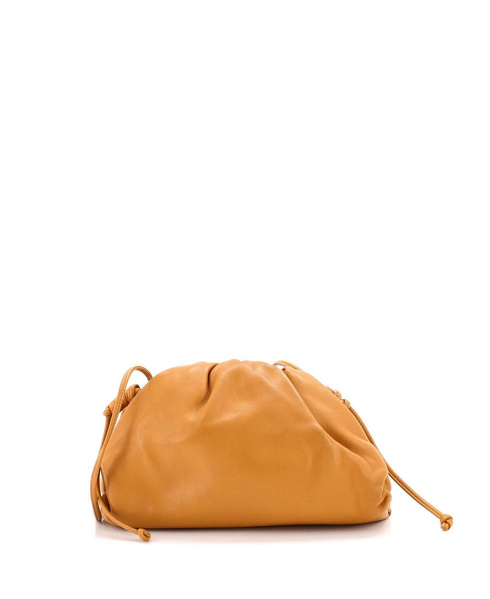 Б/у мини-сумка The Pouch из кожи Bottega Veneta