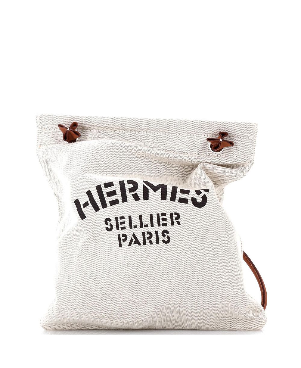 Pre-Owned Hermes сумка MM Aline из ткани Toile