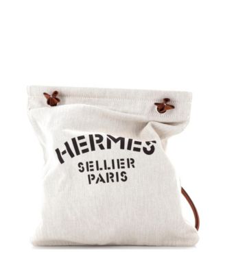 Pre-Owned Hermes сумка MM Aline из ткани Toile